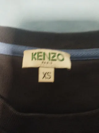 Sudadera Kenzo Infantil Ojo Azul Negra Talla XS