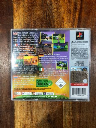 Spyro the Dragon PS1 Platinum