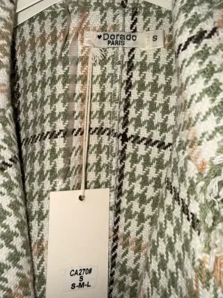 Chaleco Dorado Paris Talla S