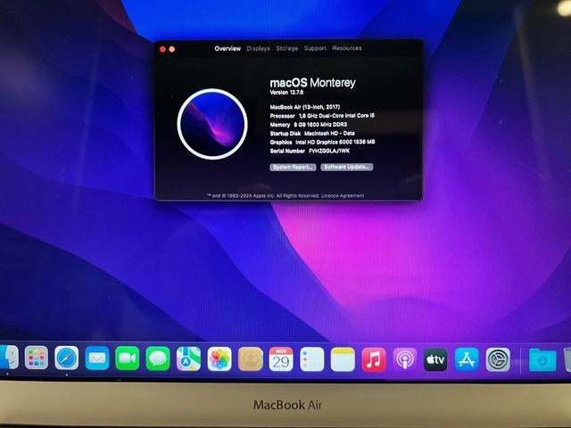 MacBook Air 13” (2017)