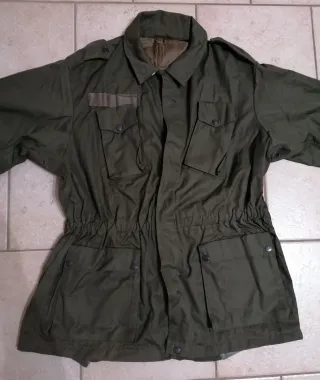 Giacca militare vintage verde taglia L