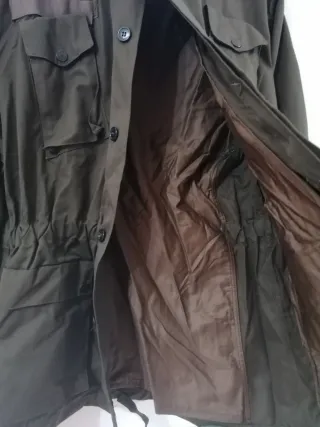 Giacca militare vintage verde taglia L