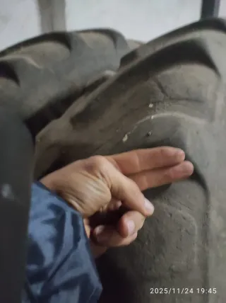 2 Cubiertas y 2 camaras para tractor 460/85/R38