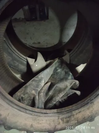 2 Cubiertas y 2 camaras para tractor 460/85/R38