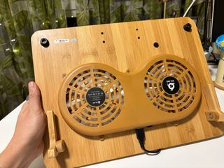 Atril portátil KLIM con ventilador