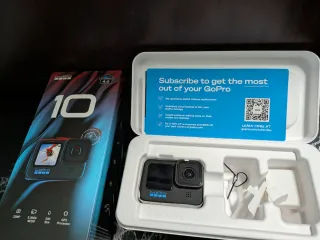 ​¡GoPro HERO10 Black Como Nueva! Kit Completo