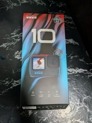 ​¡GoPro HERO10 Black Como Nueva! Kit Completo