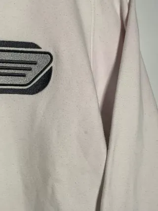 Sudadera Adidas vintage, jersey retro Y2K blanca