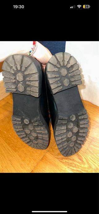 Mocasines negros Bershka talla 39