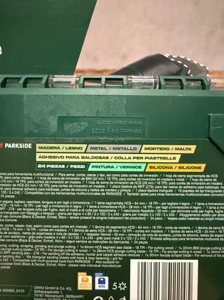 PARKSIDE 20V Herramienta Multifuncional Recargable