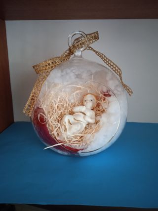 Palla di vetro con Bambinello