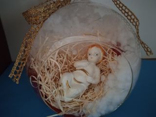 Palla di vetro con Bambinello