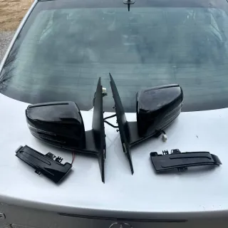Retrovisores Mercedes Clase C W204 Negro