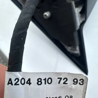 Retrovisores Mercedes Clase C W204 Negro