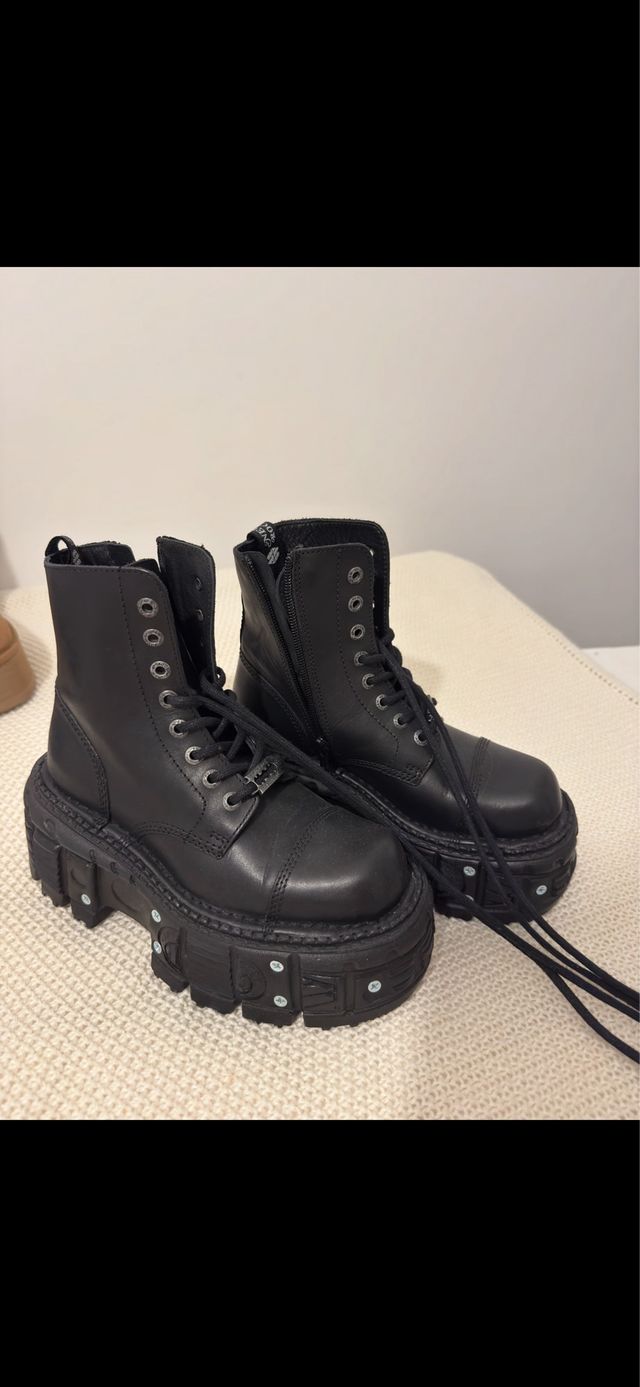 Botas New Rock Negras