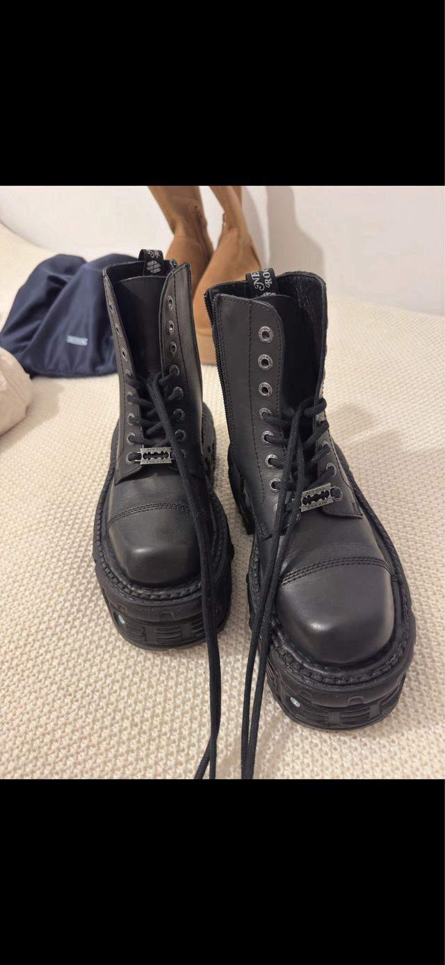 Botas New Rock Negras