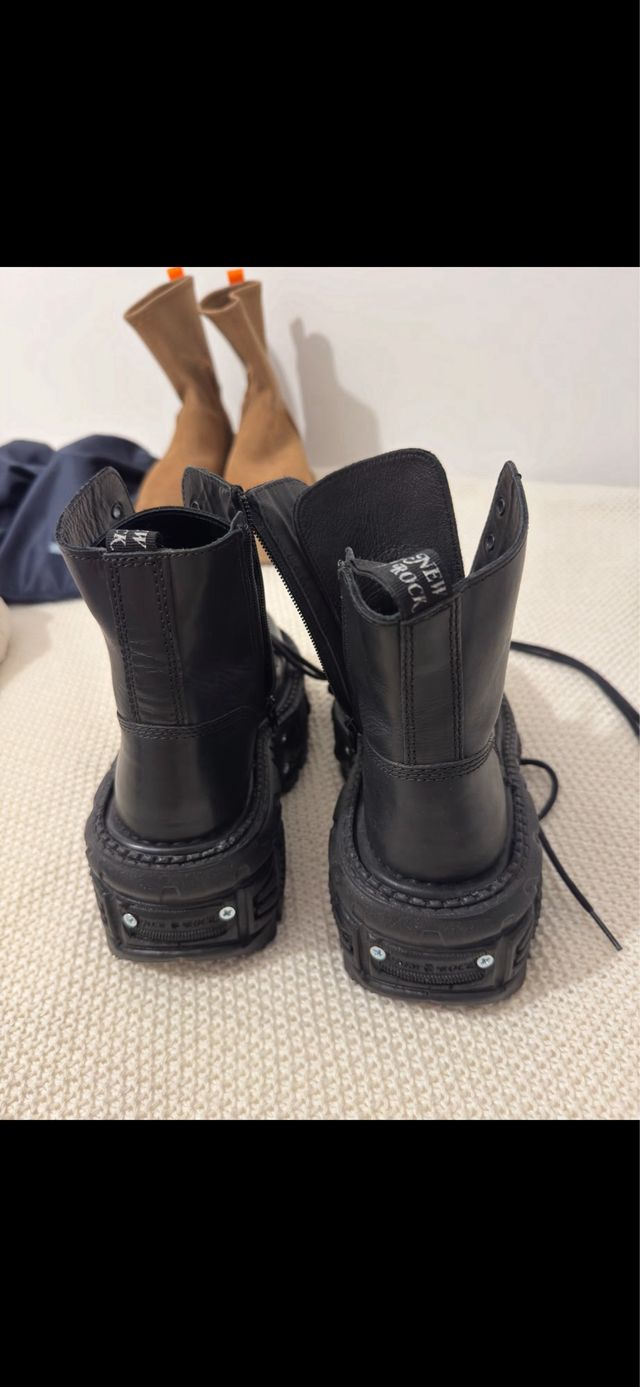 Botas New Rock Negras