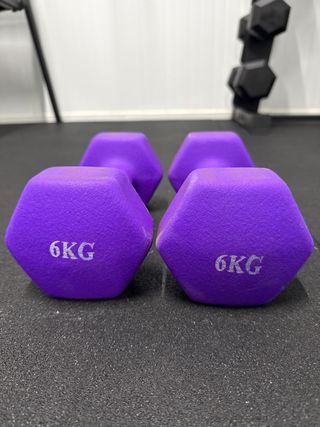 Mancuernas 6kg (2 uds)