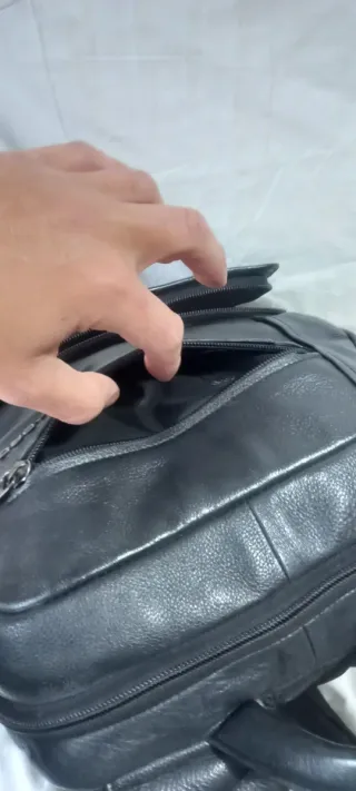 Zaino Piquadro Pelle Nero