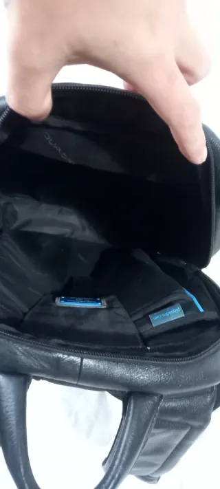 Zaino Piquadro Pelle Nero