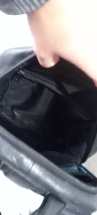 Zaino Piquadro Pelle Nero