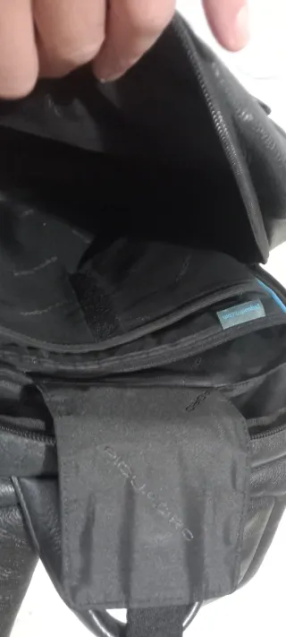 Zaino Piquadro Pelle Nero