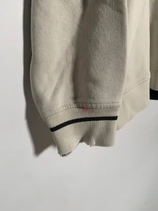 Sudadera Adidas vintage, jersey retro Y2K beige