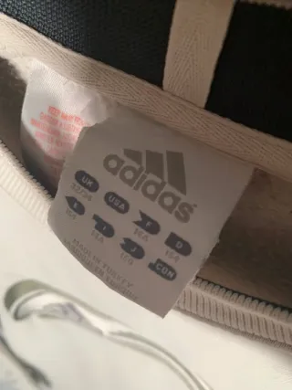 Sudadera Adidas vintage, jersey retro Y2K beige