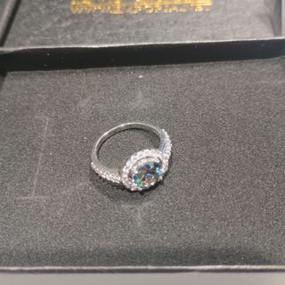 Colgante y Anillos Emporia Plata Verde