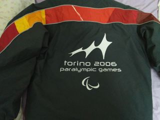 Anorak Torino 2006 JJOO Verde y Rojo