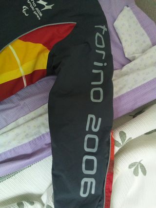 Anorak Torino 2006 JJOO Verde y Rojo