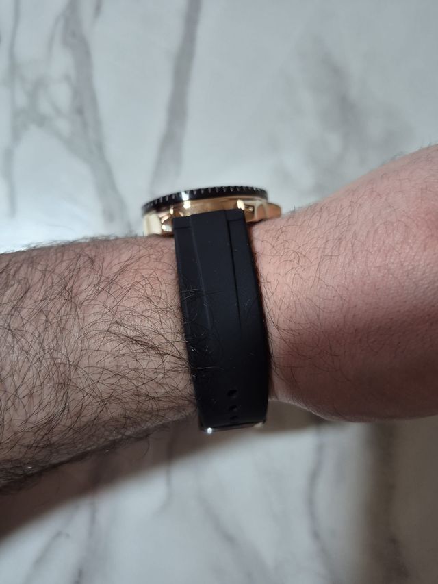 Poedagar Yacht Master Nero Oro Rosa 41mm