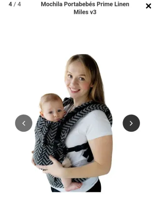 Mochila Porta Bebé Little Frog