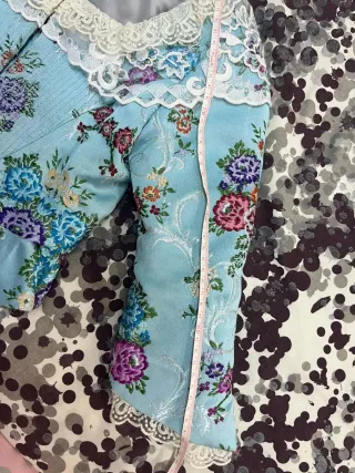 Vestido de Fallera Azul Talla 6 a 8 años