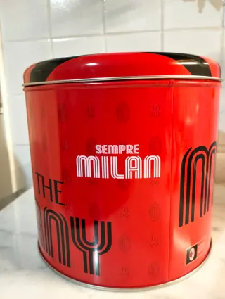 Scatola Latta AC Milan.