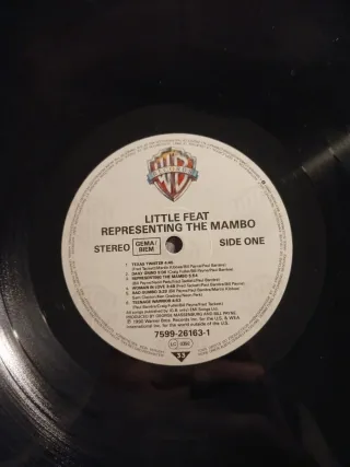 LITTLE FEAT " Representing The Mambo" Vinilo LP