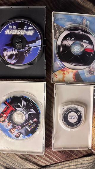 Pack X-Men 3 Películas DVD + 1 Juego PSP