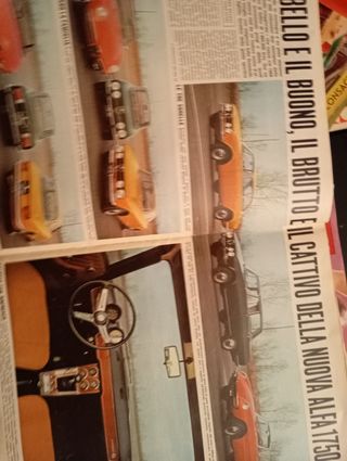 Revista italiana Oggi Falida Loren Bosé 1968