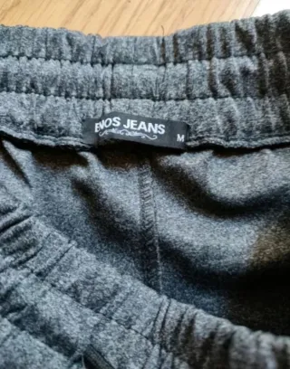 Pantalón chándal Adidas térmico gris M