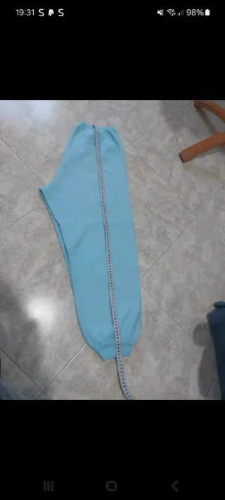 Pigiama invernale azzurro