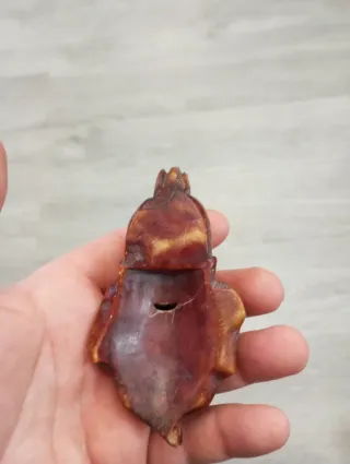 Scultura cinese in pietra antica