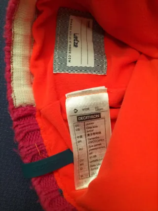 Gorro infantil robot azul y rosa