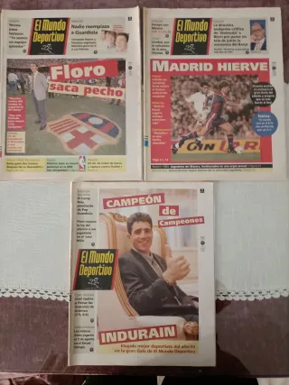 EL MUNDO DEPORTIVO.ENERO 1993