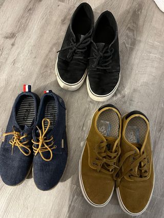 Lote 3 zapatillas hombre talla 41