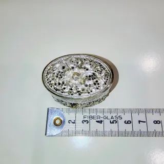 Cajita de plata 925 antigua 32 gr