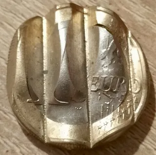 1 Euro 2014 Annullo di Zecca