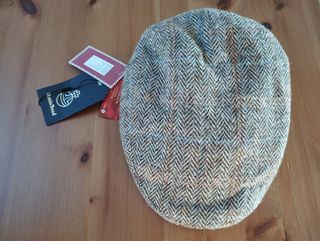 Gorra Harris Tweed 100% lana alta calidad