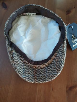 Gorra Harris Tweed 100% lana alta calidad