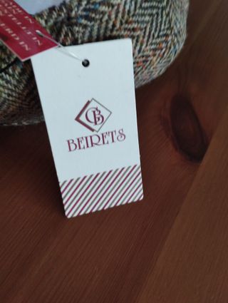 Gorra Harris Tweed 100% lana alta calidad