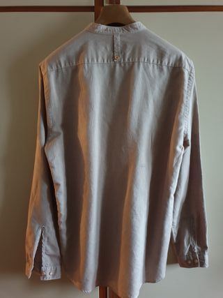 Camicia Zara Lino Beige Tg. M